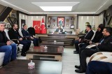 MHP Sarız Belediye Başkan Adayı Bayrak’tan, Belediye Başkanı Eroğlu’na ziyaret