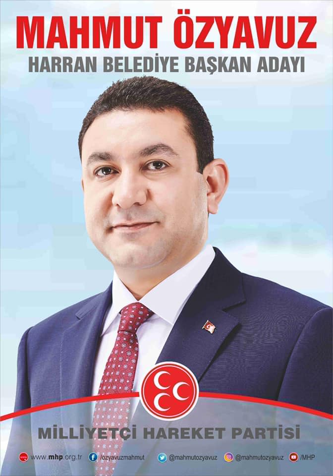 Mahmut Özyavuz MHP Harran Belediye Başkan Adayı